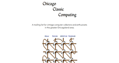 Desktop Screenshot of chiclassiccomp.org